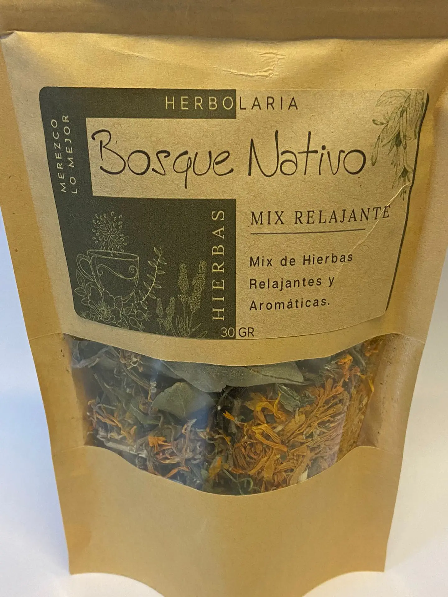 Mix Relajante 30g Herbolaria Bosque Nativo 1