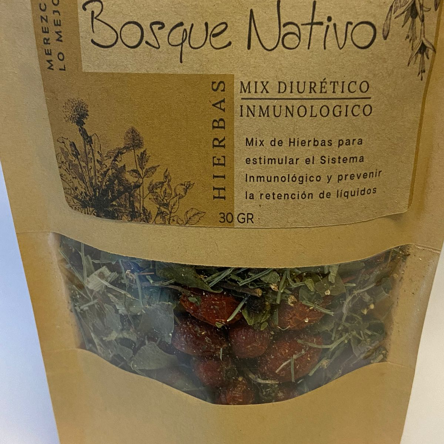 Mix Inmunologico 30g Herbolaria Bosque Nativo 1