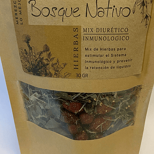 Mix Inmunologico 30g Herbolaria Bosque Nativo