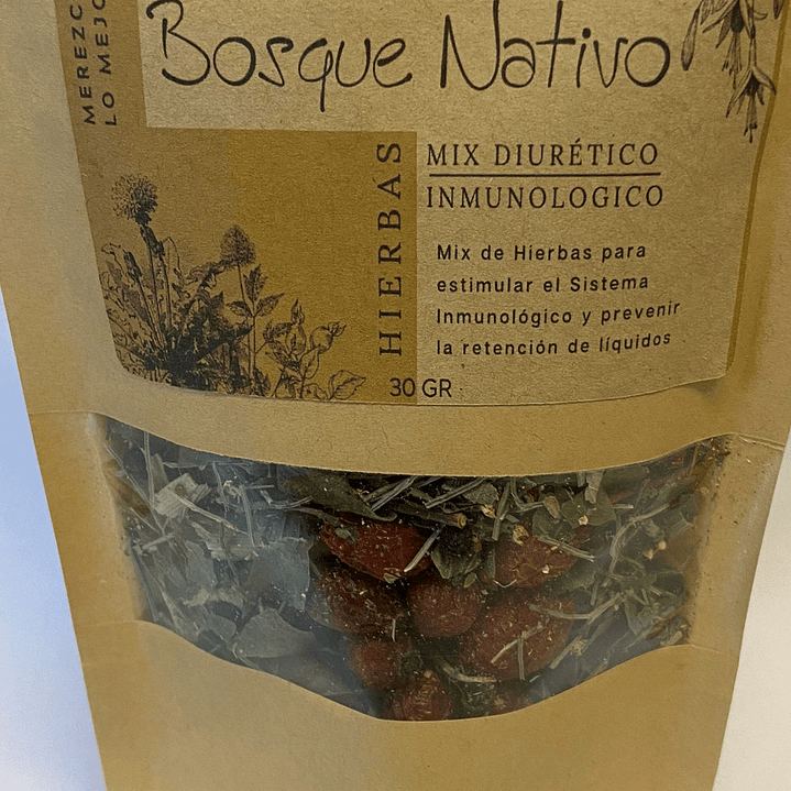 Mix Inmunologico 30g Herbolaria Bosque Nativo 1