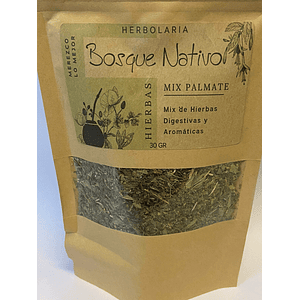 Mix Palmate 30g Herbolaria Bosque Nativo