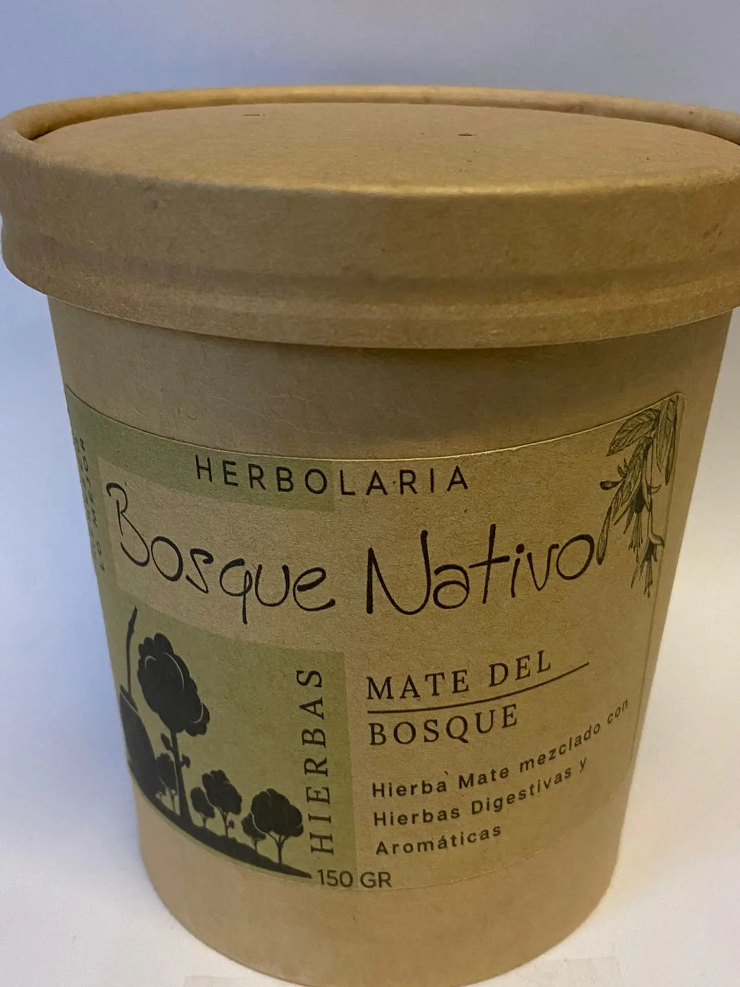 Mate del bosque 150g Herbolaria Bosque Nativo 1