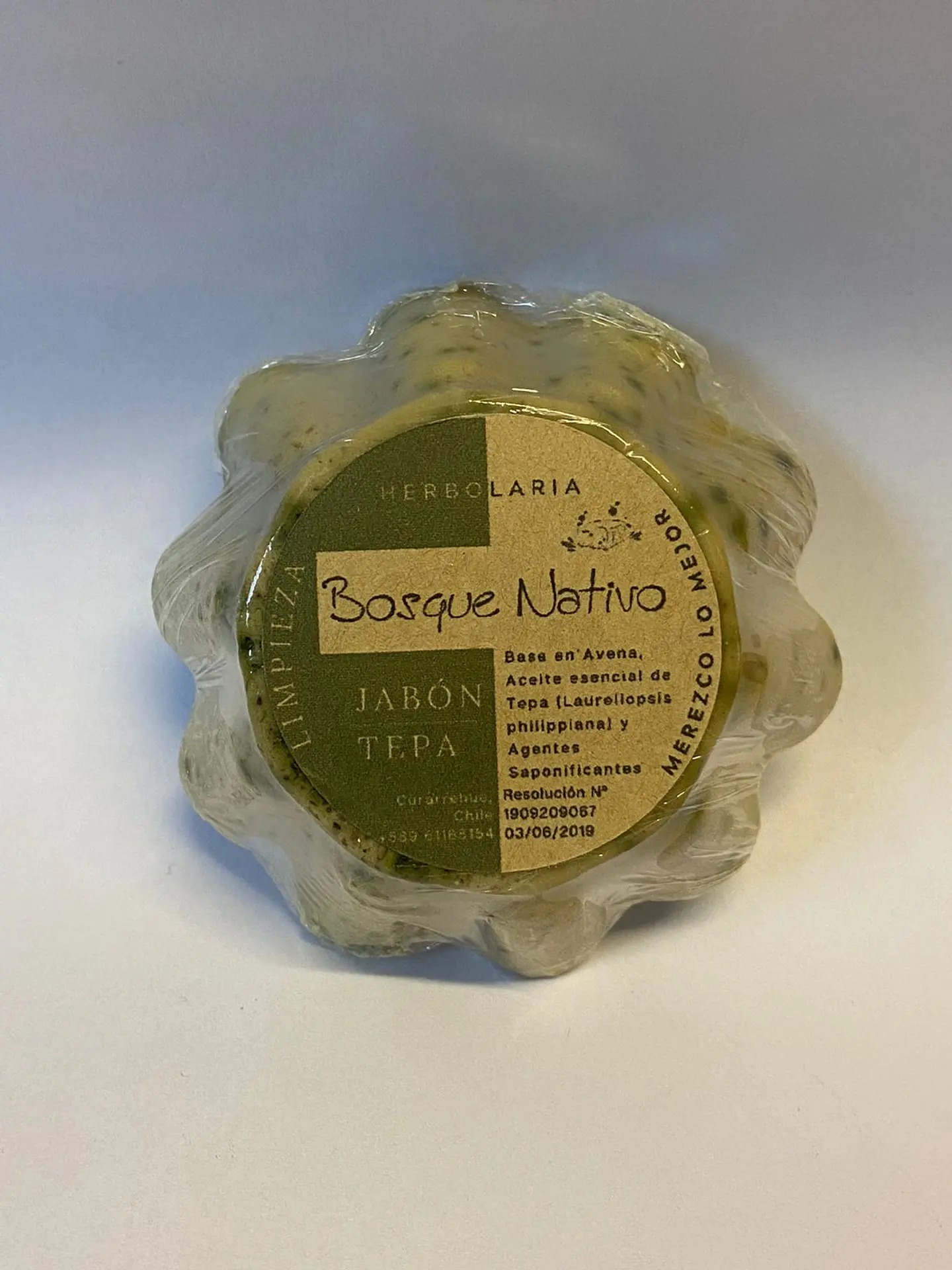 Jabon Tepa Herbolaria Bosque Nativo 1