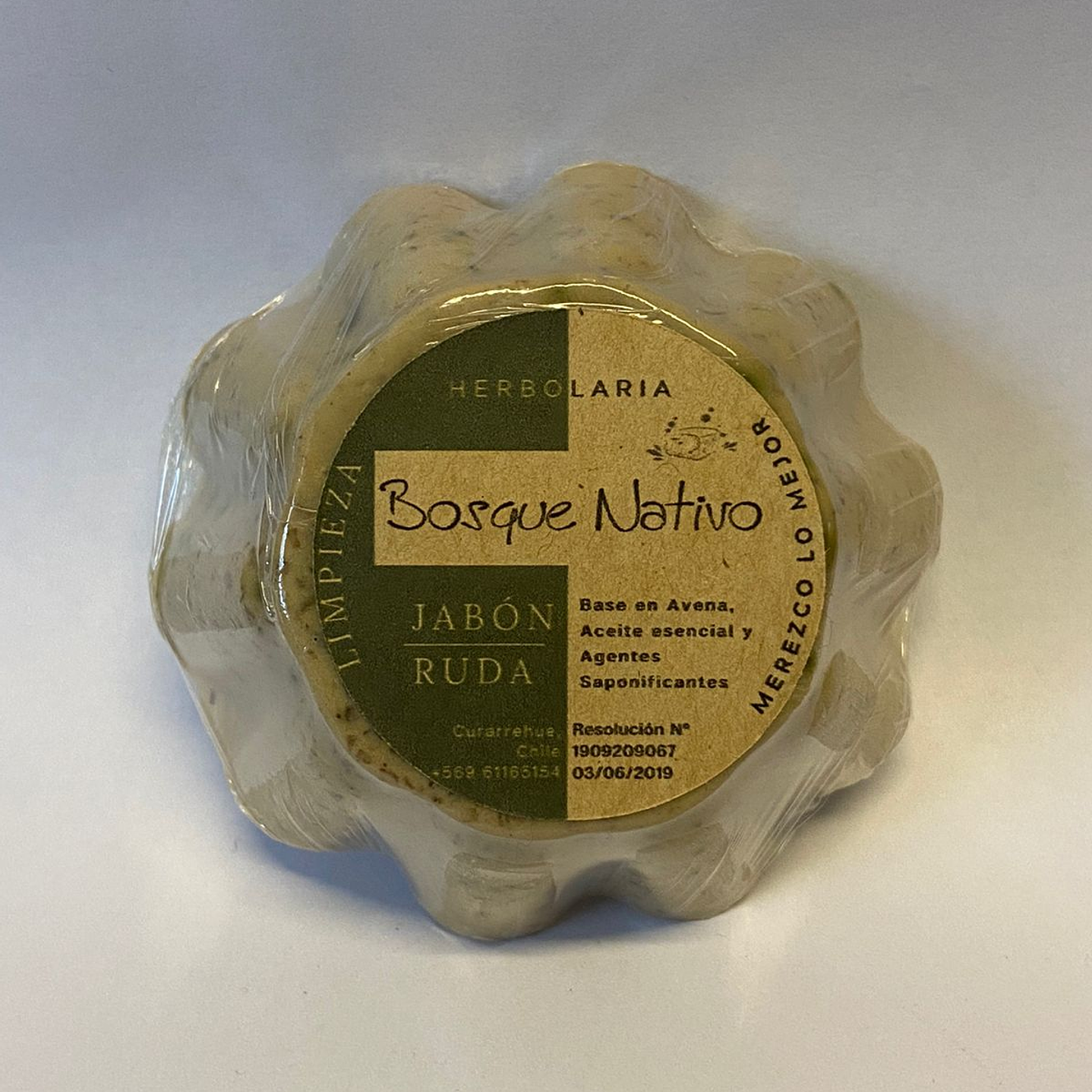 Jabon Ruda Herbolaria Bosque Nativo 1