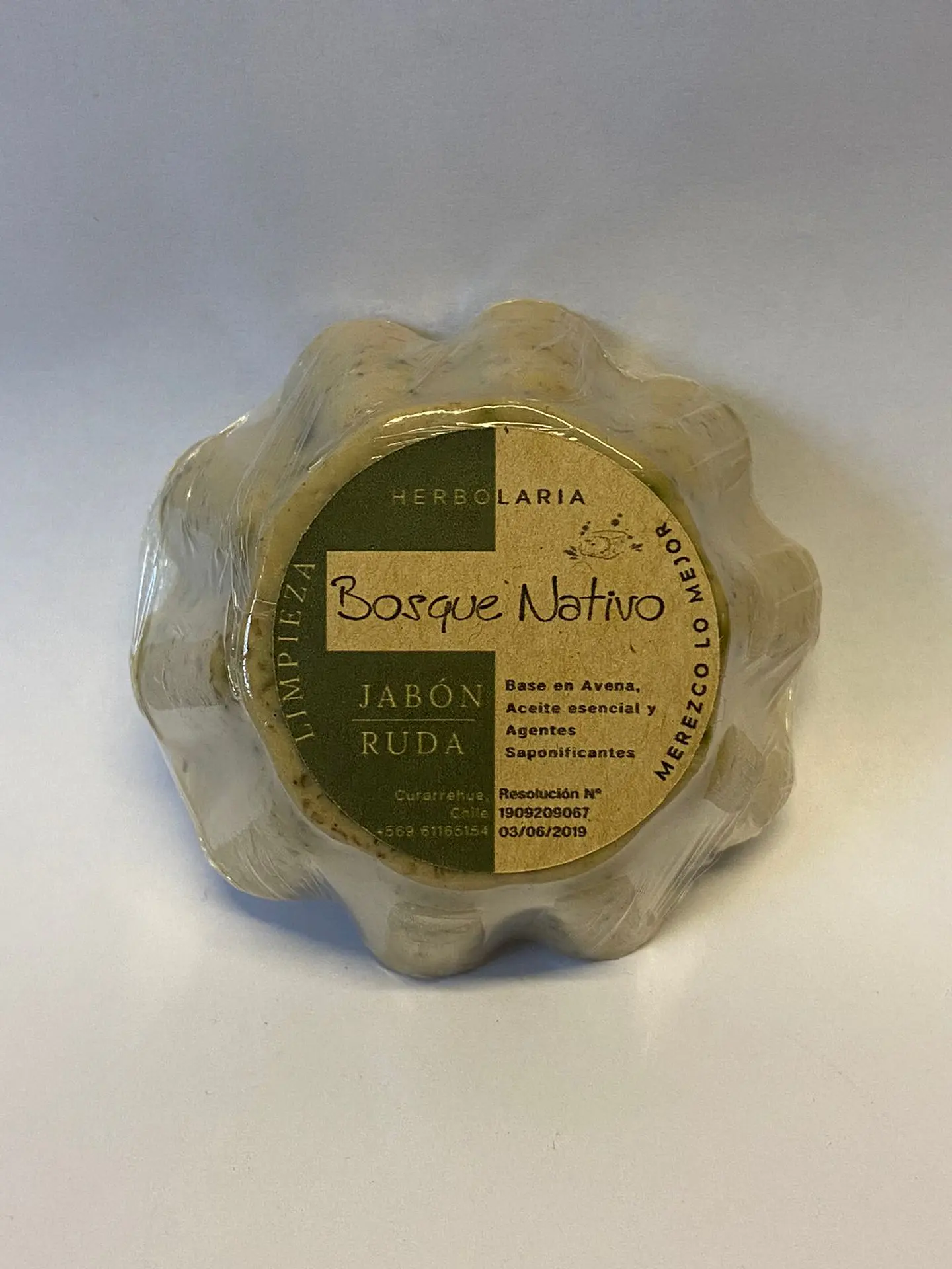 Jabon Ruda Herbolaria Bosque Nativo 1