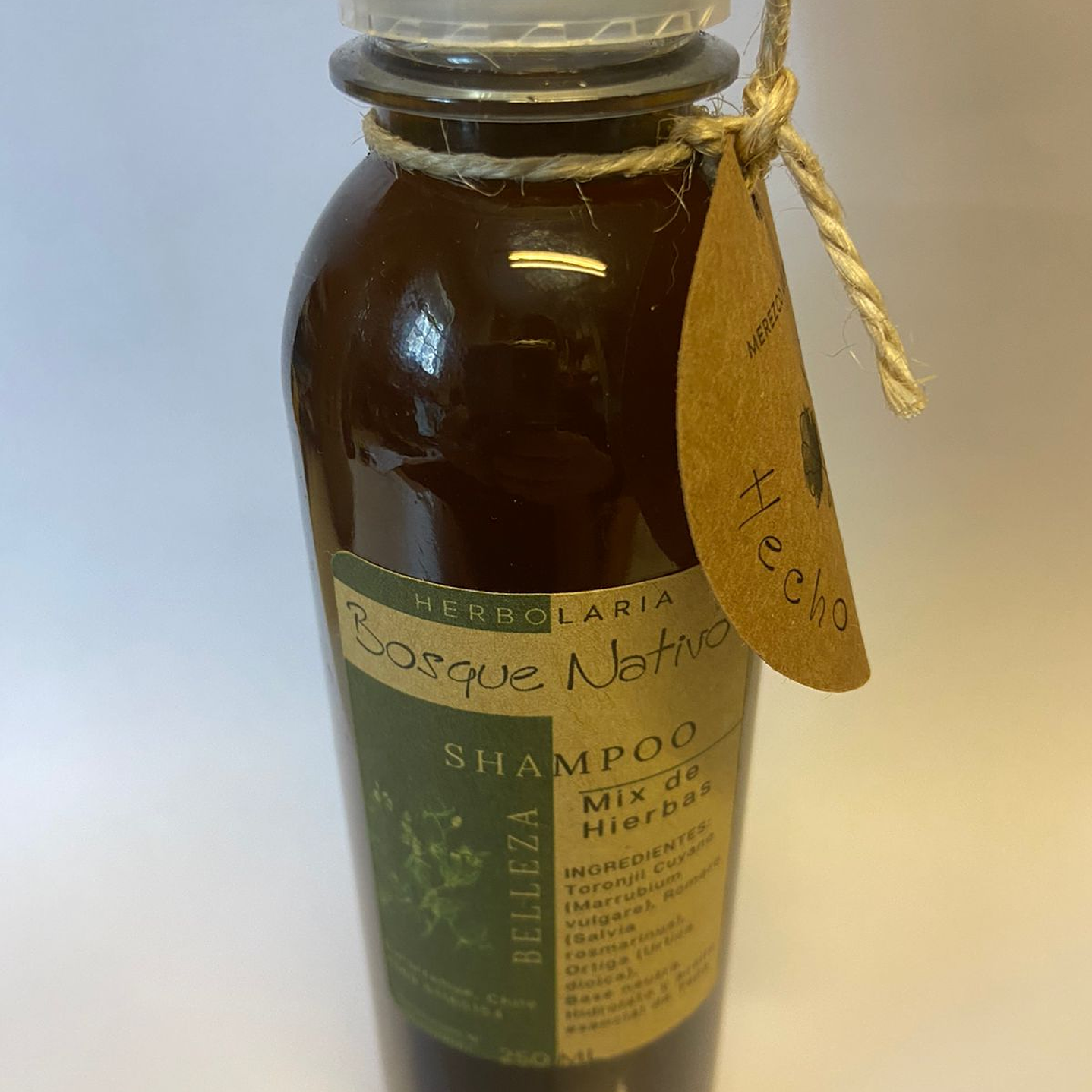 Shampoo Mix de Hierbas 250ml Herbolaria Bosque Nativo 1