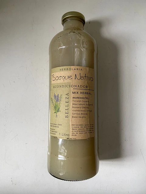 Acondicionador Mix de Hierbas 1L Herbolaria Bosque Nativo
