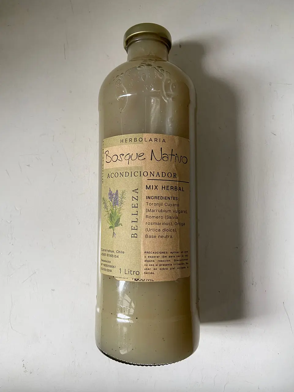 Acondicionador Mix de Hierbas 1L Herbolaria Bosque Nativo 1