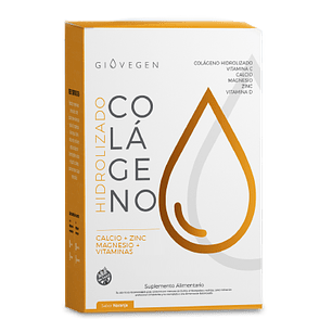 Colágeno Hidrolizado Calcio + Magnesio 480g Giovegen