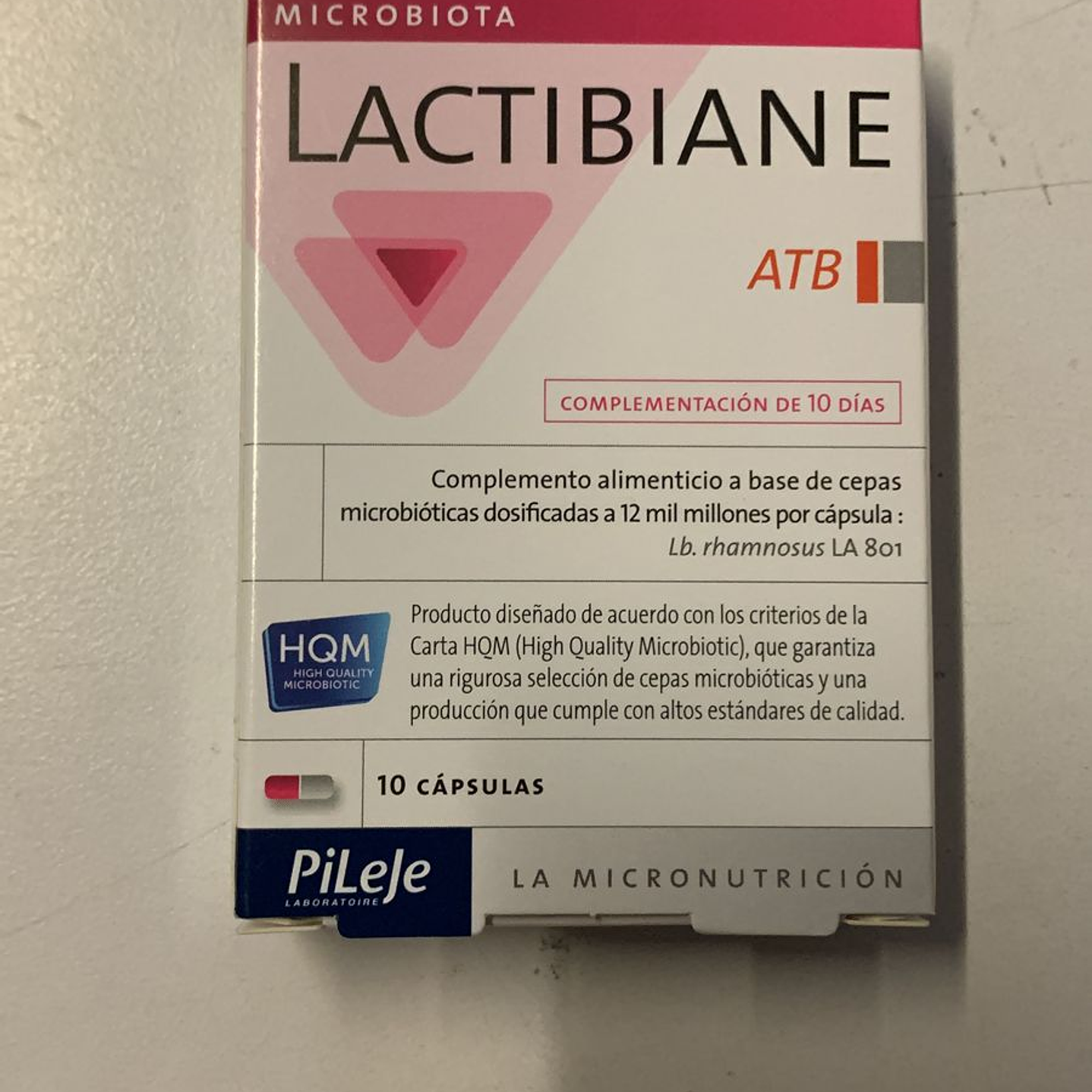 Probiotico ATB 10 caps Lactibiane  1