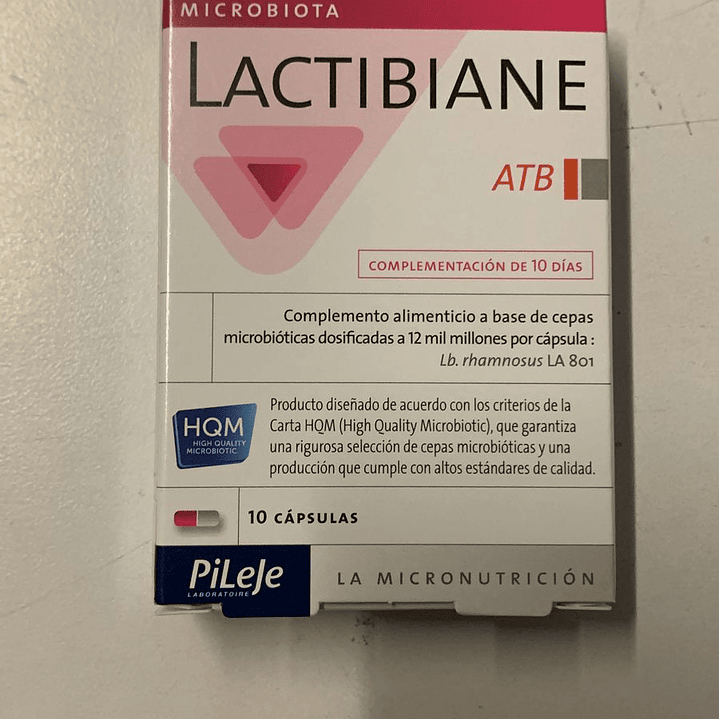 Probiotico ATB 10 caps Lactibiane  1