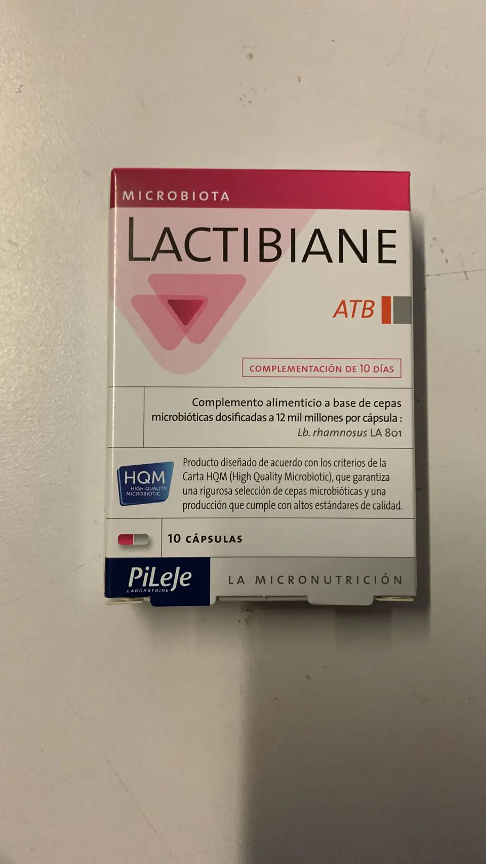 Probiotico ATB 10 caps Lactibiane  1
