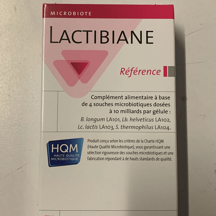 Probiotico Reference 30 caps Lactibiane  1