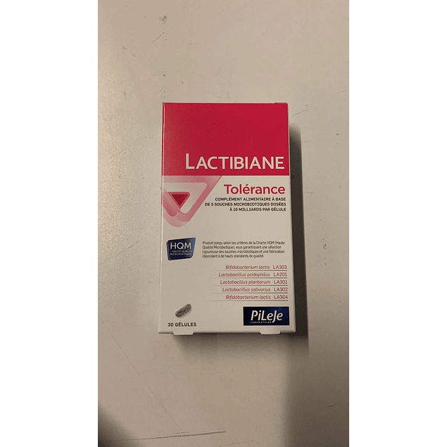 Probiotico Tolerance 30caps  Lactibiane 