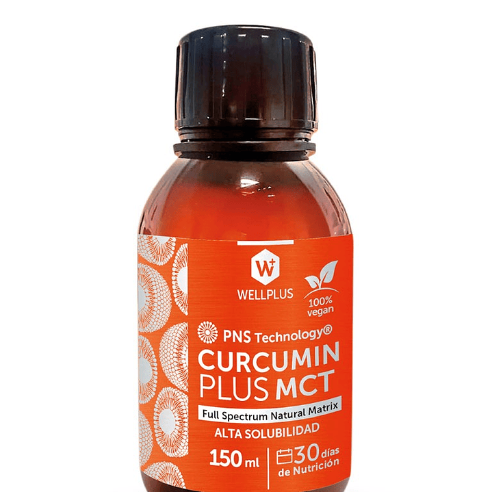 Curcumin Plus MCT 150ml Wellplus 1