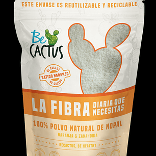 Nopal en Polvo con Naranja y Zanahoria 125g Becactus