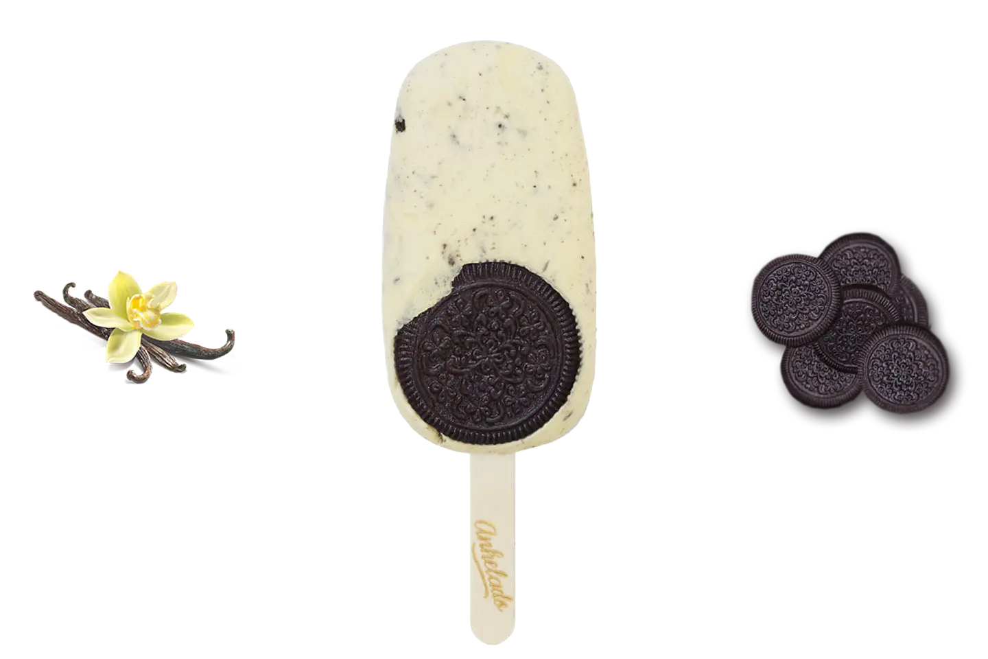 Paleta Vainilla Oreo Anhelado 