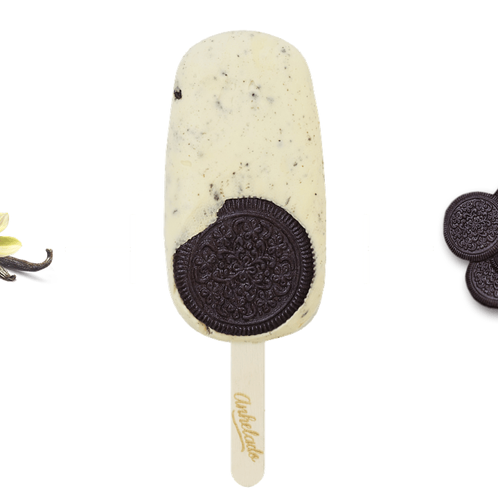 Paleta Vainilla Oreo Anhelado 