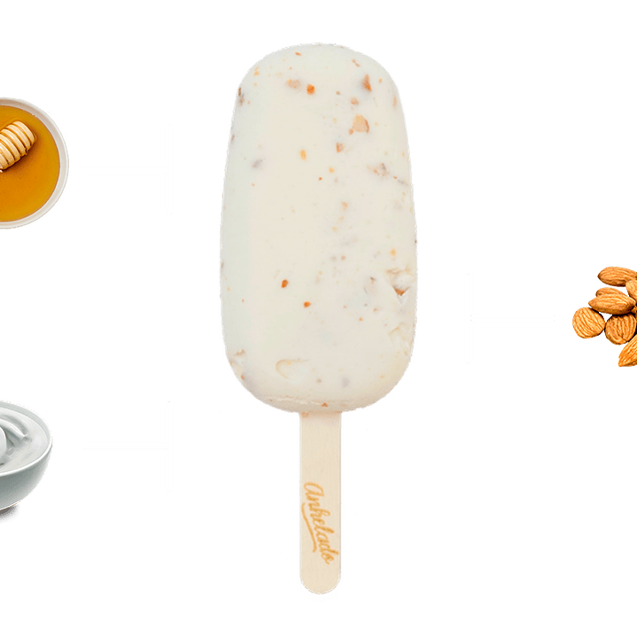 Paleta Yogur Miel y Almendras Anhelado 