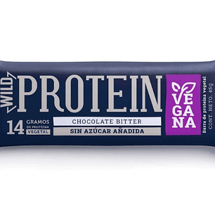 Barra de cereal  VEGANA CHOCOLATE BITTER WILD PROTEIN