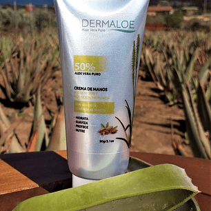 CREMA DE MANOS 50% ALOE VERA DERMALOE