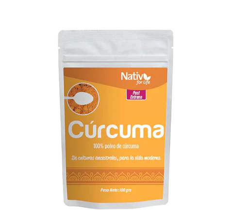 Native for life - Curcuma en polvo doypack 100gr