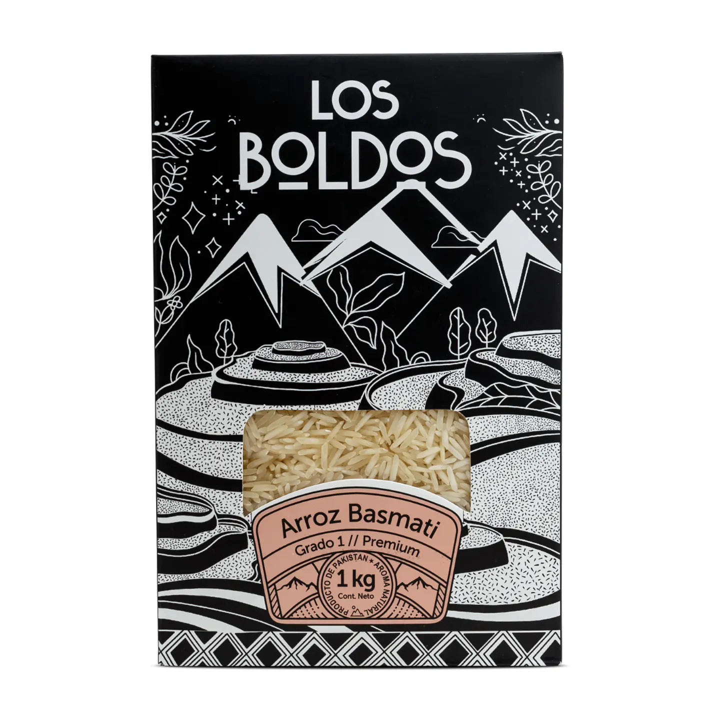 Arroz Basmati Los Boldos 1 kilo 1