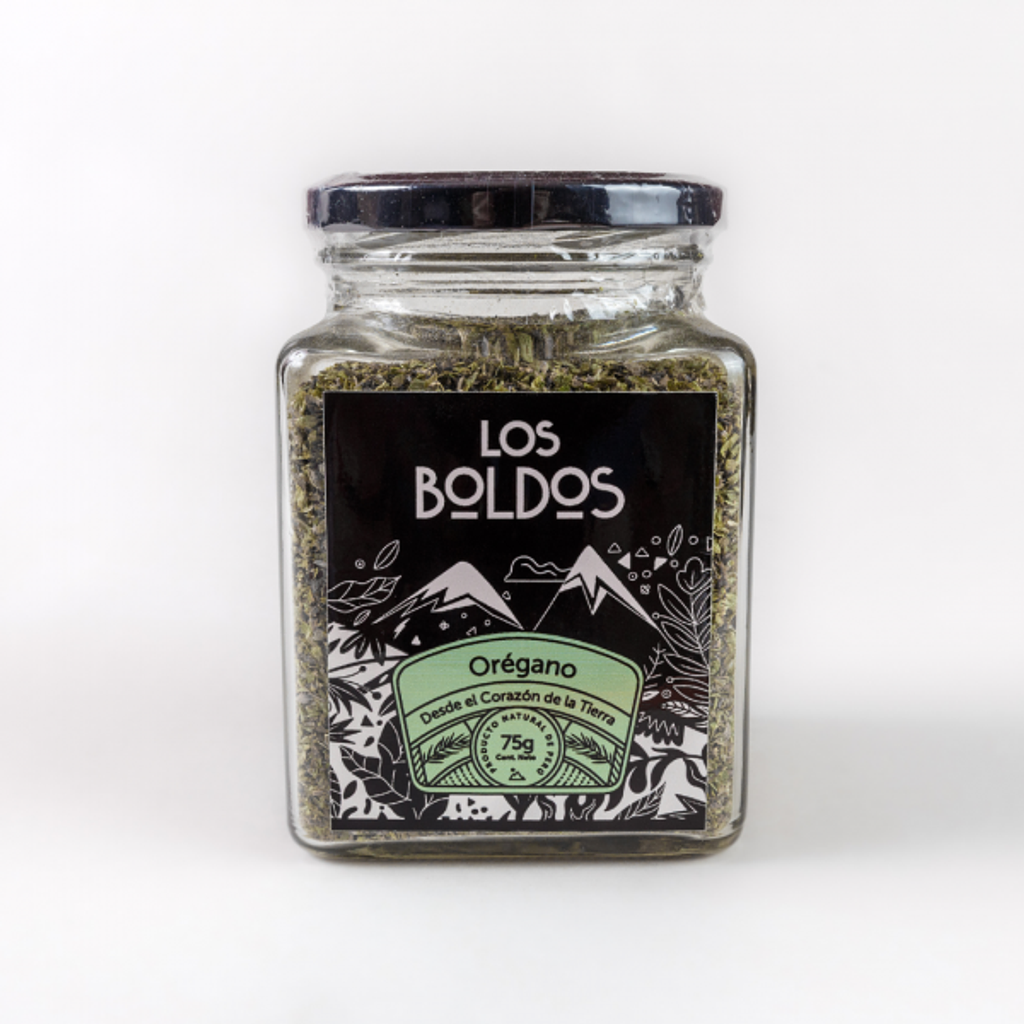 Frasco Orégano en polvo Los Boldos 75g  1