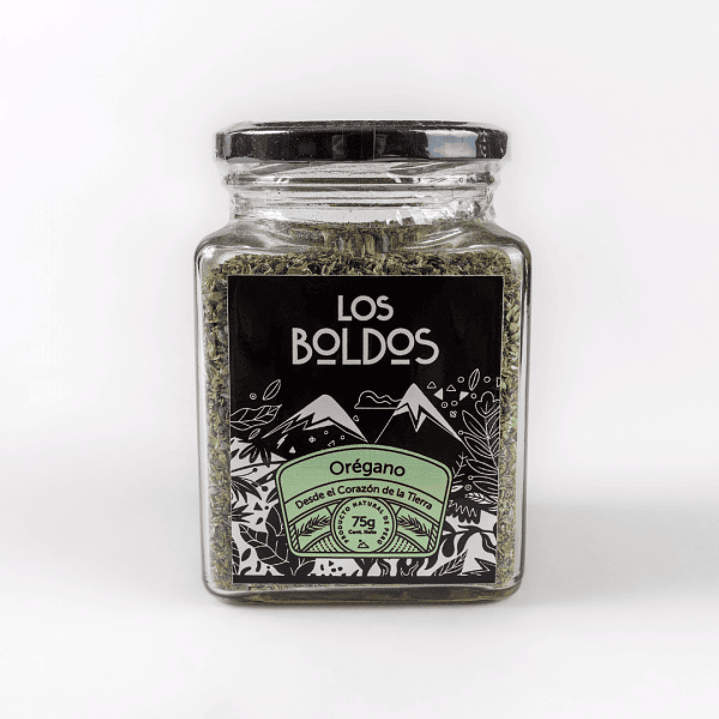 Frasco Orégano en polvo Los Boldos 75g  1