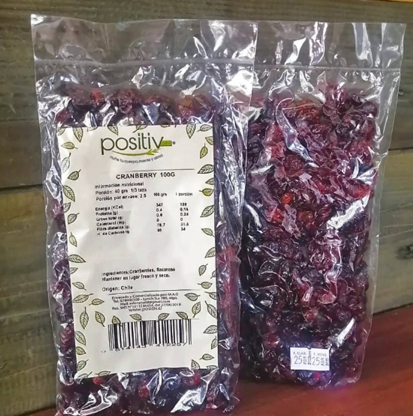 Cranberry 100gr Positiv  1