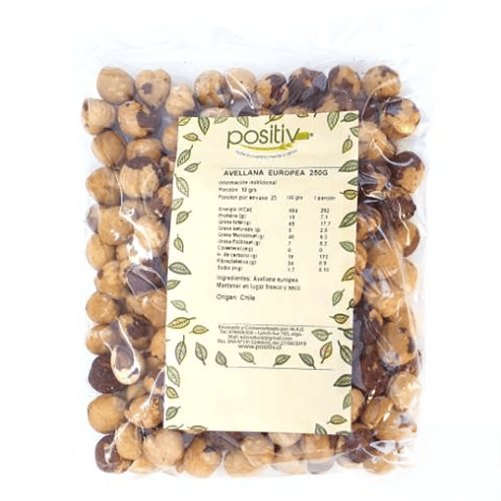 Avellana europea positiv 250g 1