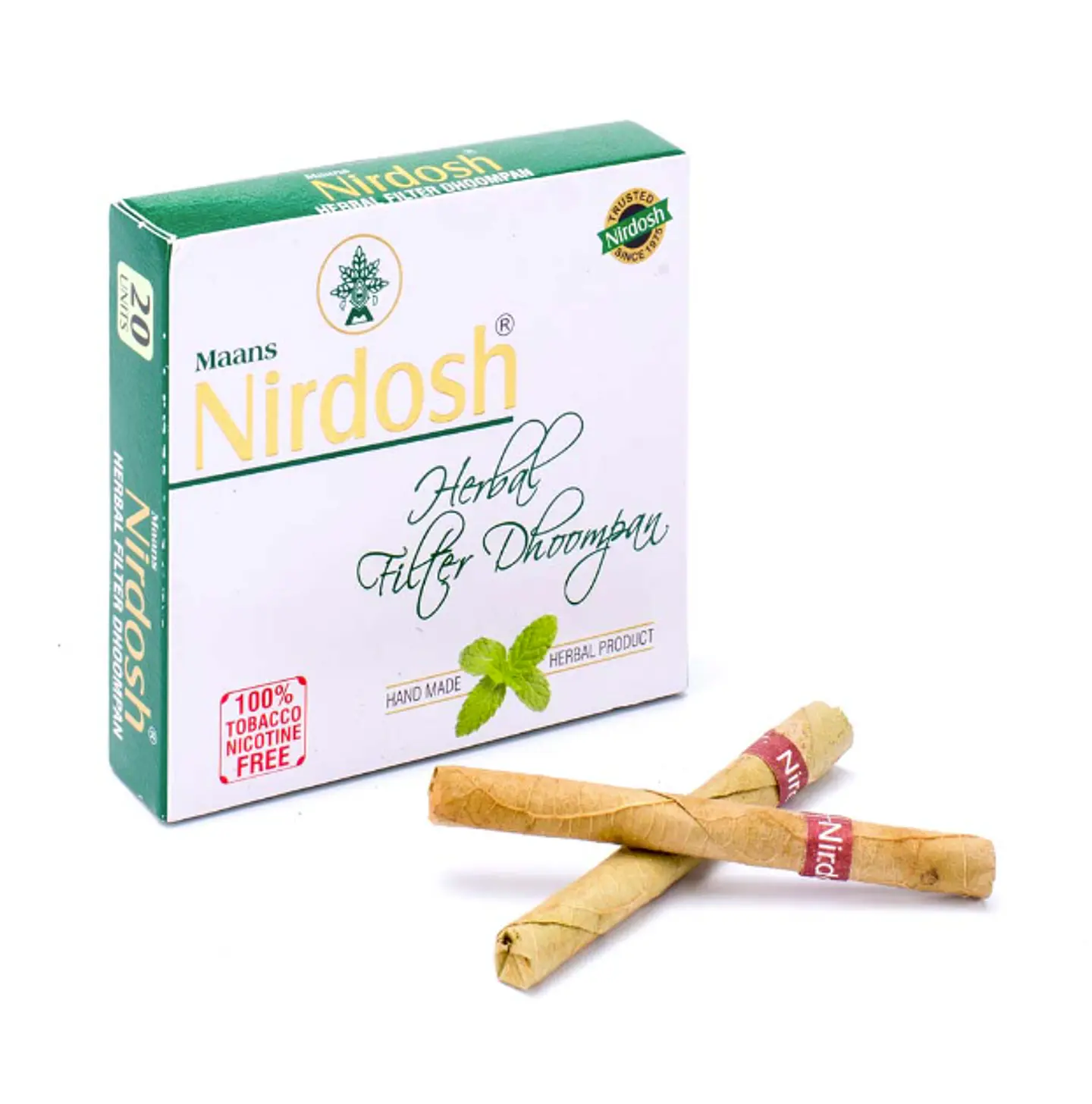Nirdosh Cigarrillo Herbal - Cajetilla 20 unidades 3