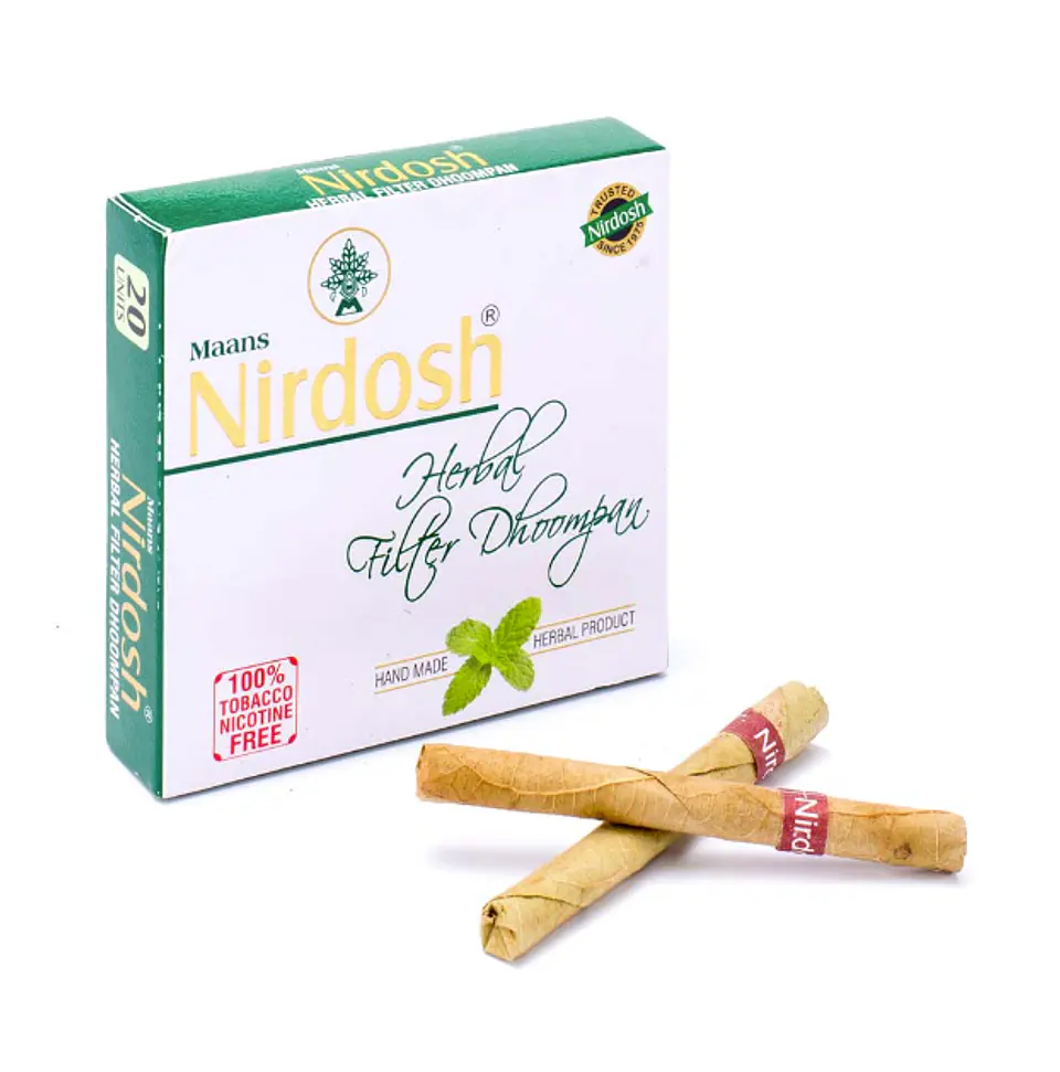 Nirdosh Cigarrillo Herbal - Cajetilla 20 unidades 3