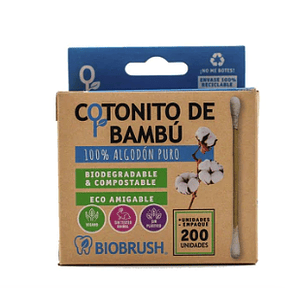 Cotonito de bambú Biobrush