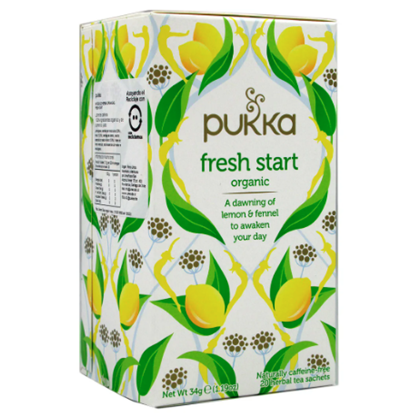 Fresh start 20 bolsas Pukka 1