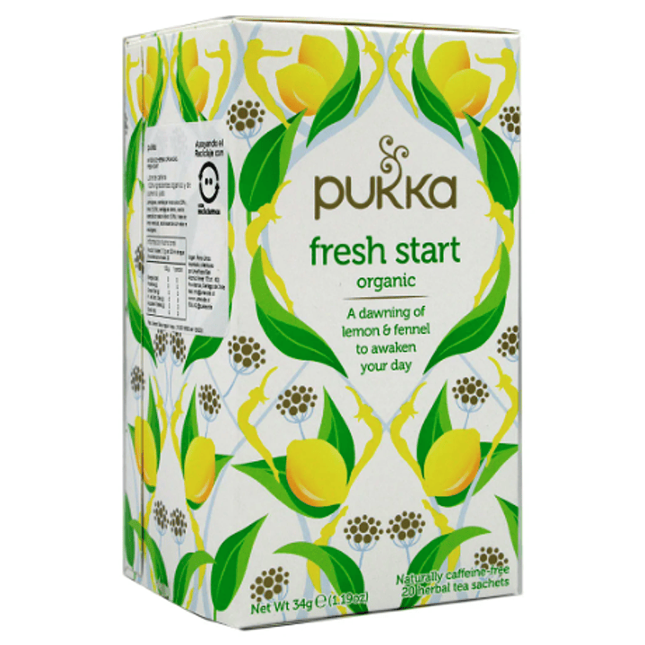 Fresh start 20 bolsas Pukka 1