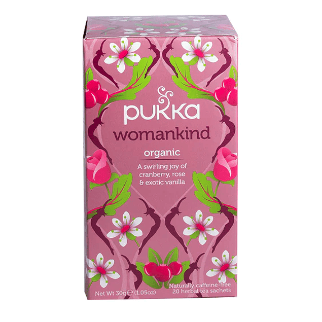 Infusión Orgánica Womankind 20 bolsas Pukka