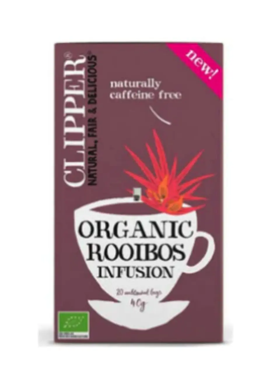 INFUSIÓN ROOIBOS 20 unidades Clipper 1