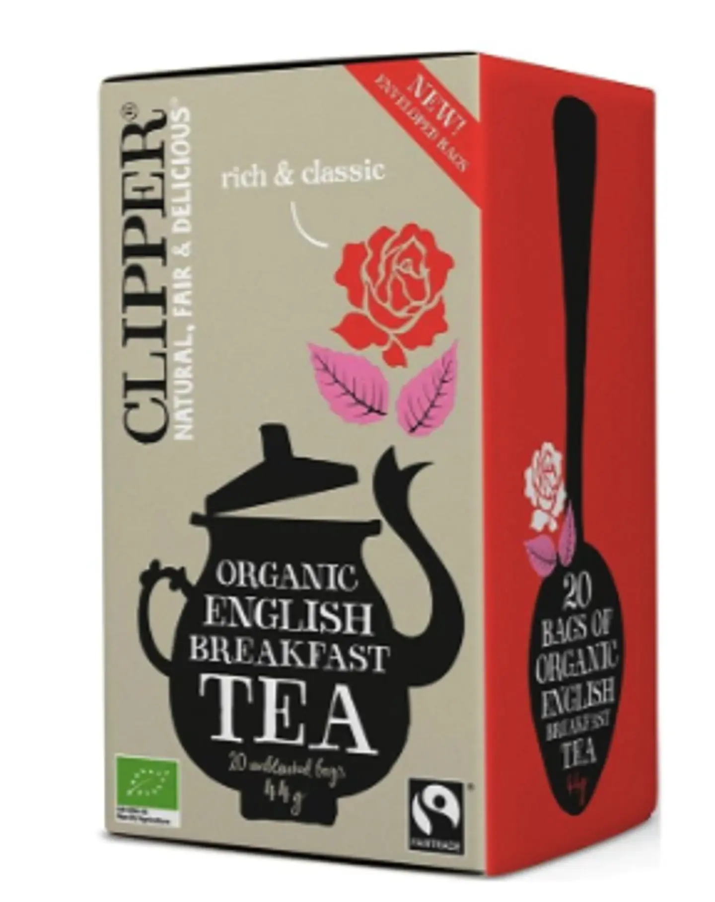 Te English Breakfast 62 gr, 20 unidades Clipper 1