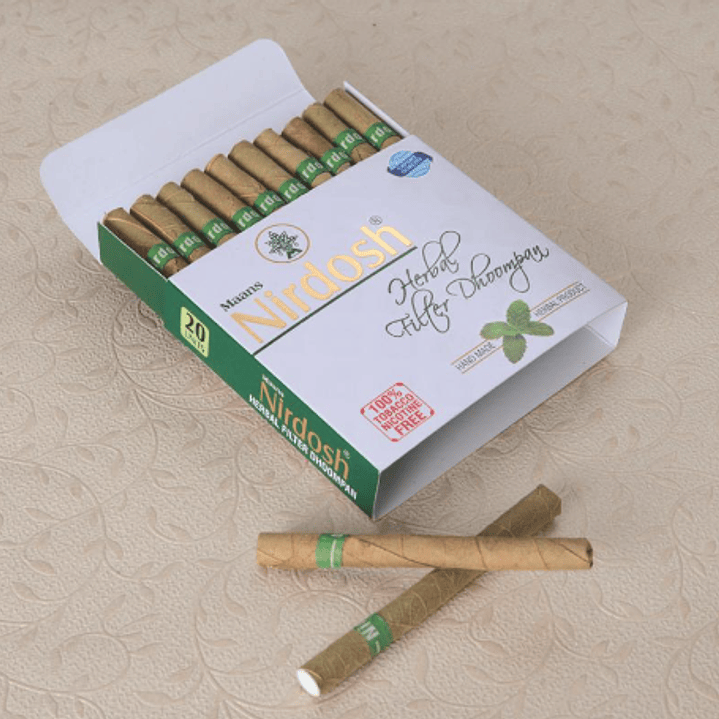 Nirdosh Cigarrillo Herbal - Cajetilla 20 unidades 2