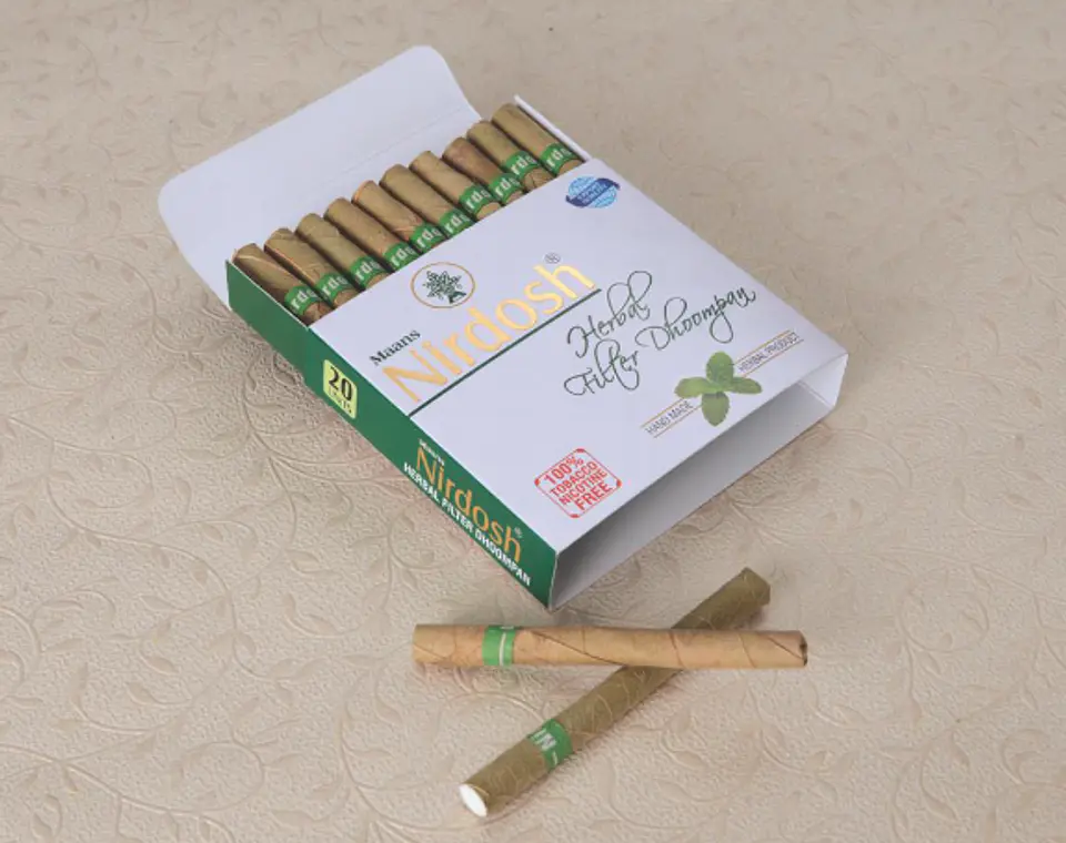 Nirdosh Cigarrillo Herbal - Cajetilla 20 unidades 2