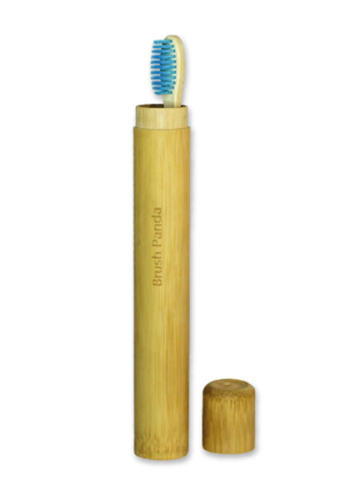 Tubo Porta Cepillos Bambu BrushPanda