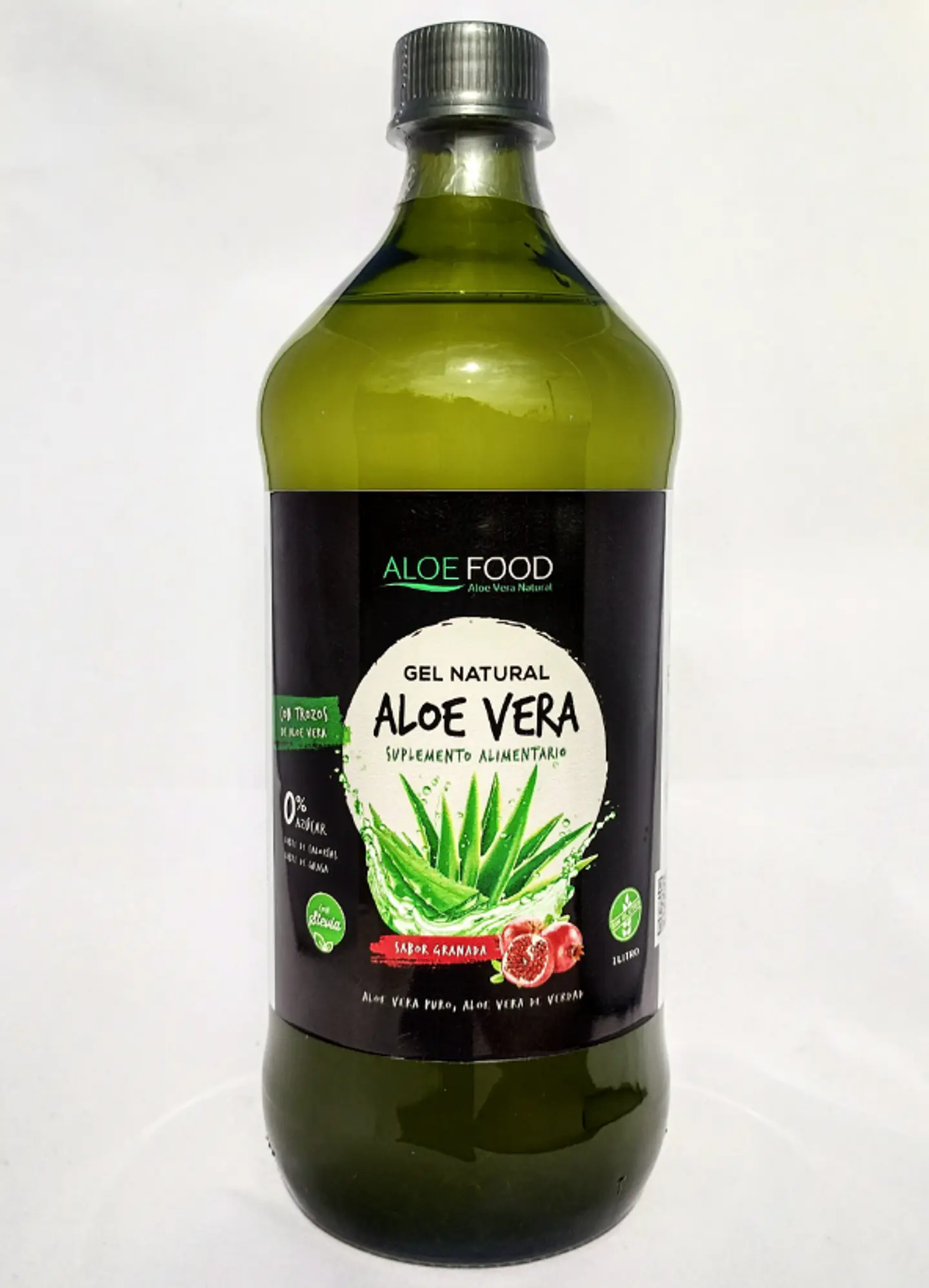 Gel natural de Aloe vera sabor Granada 1 litro Dermaloe 1