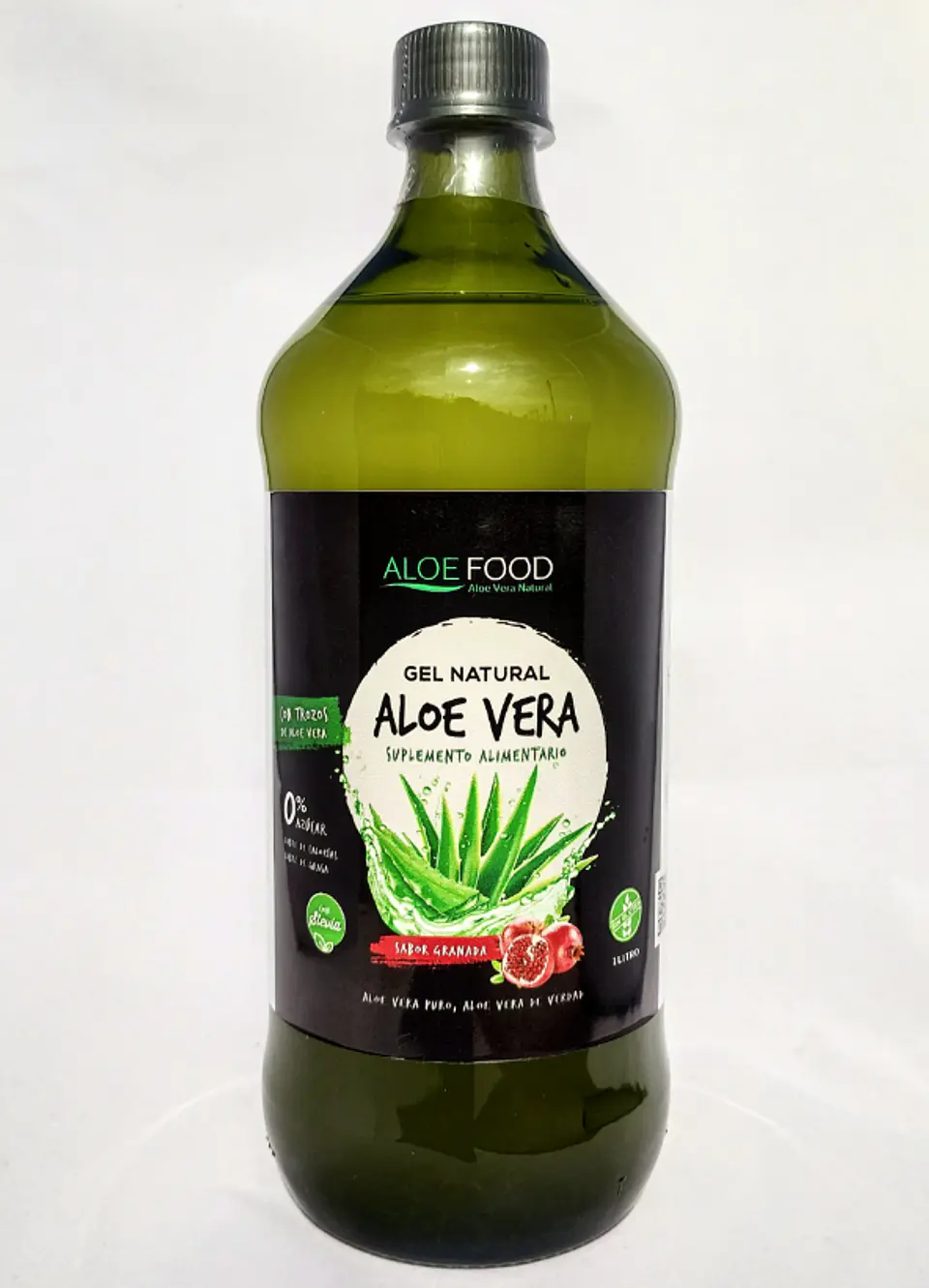 Gel natural de Aloe vera sabor Granada 1 litro Dermaloe 1