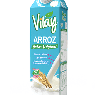 Leche de Arroz Original 1lt Vilay