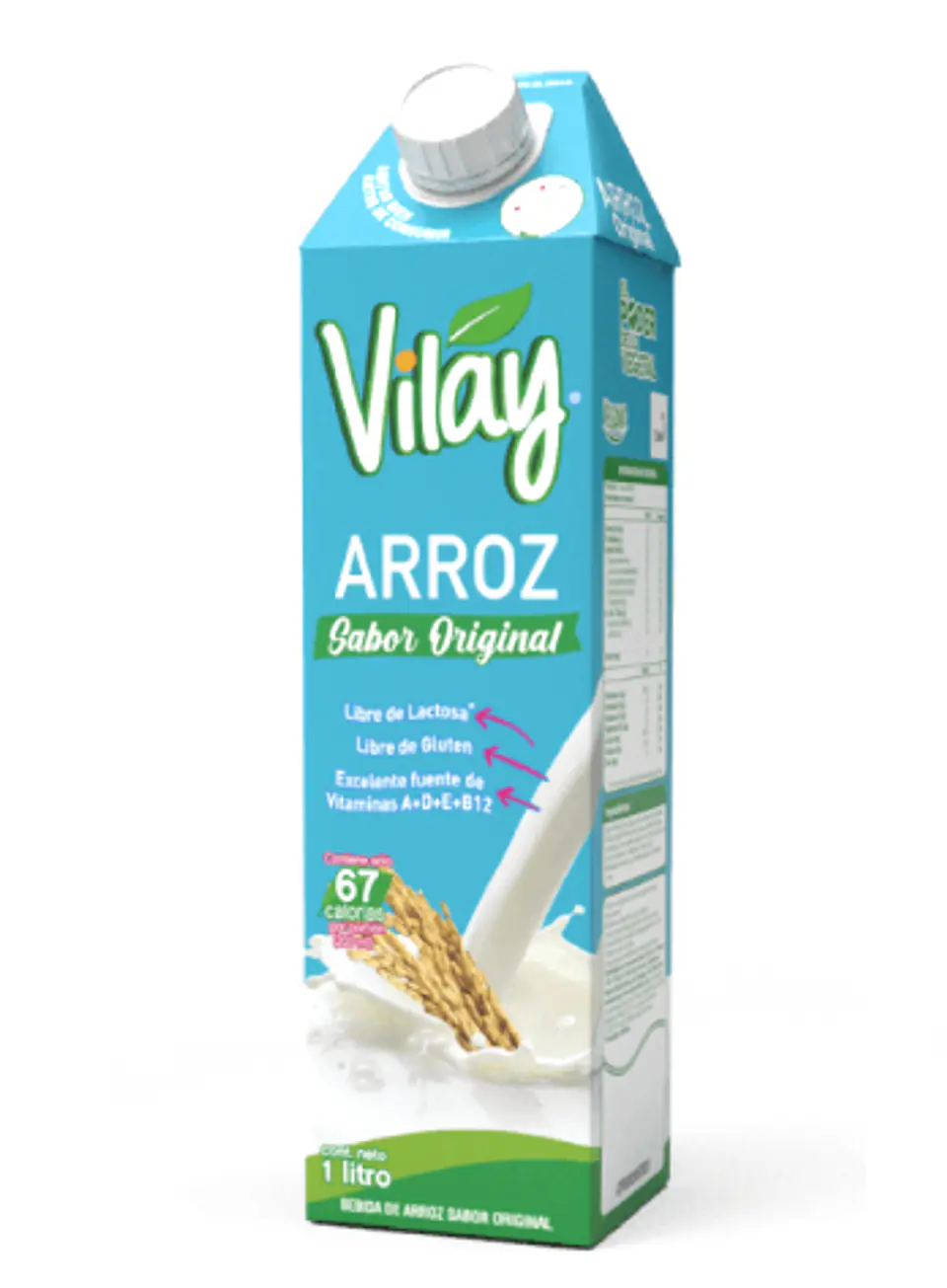 Leche de Arroz Original 1lt Vilay 1