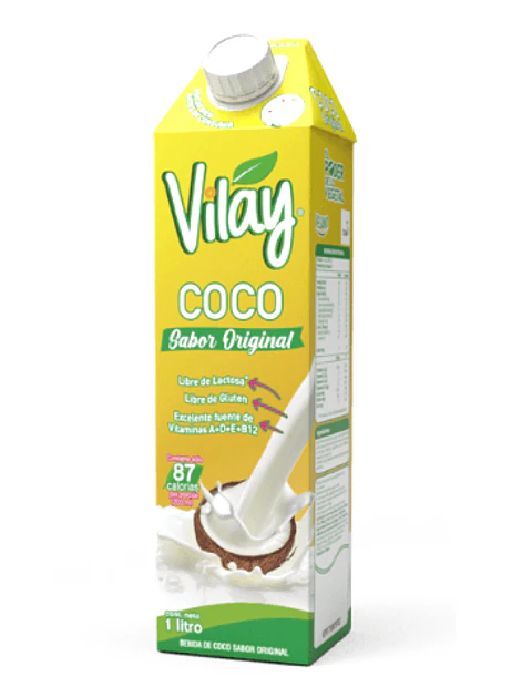 Leche de Coco Original 1lt Vilay