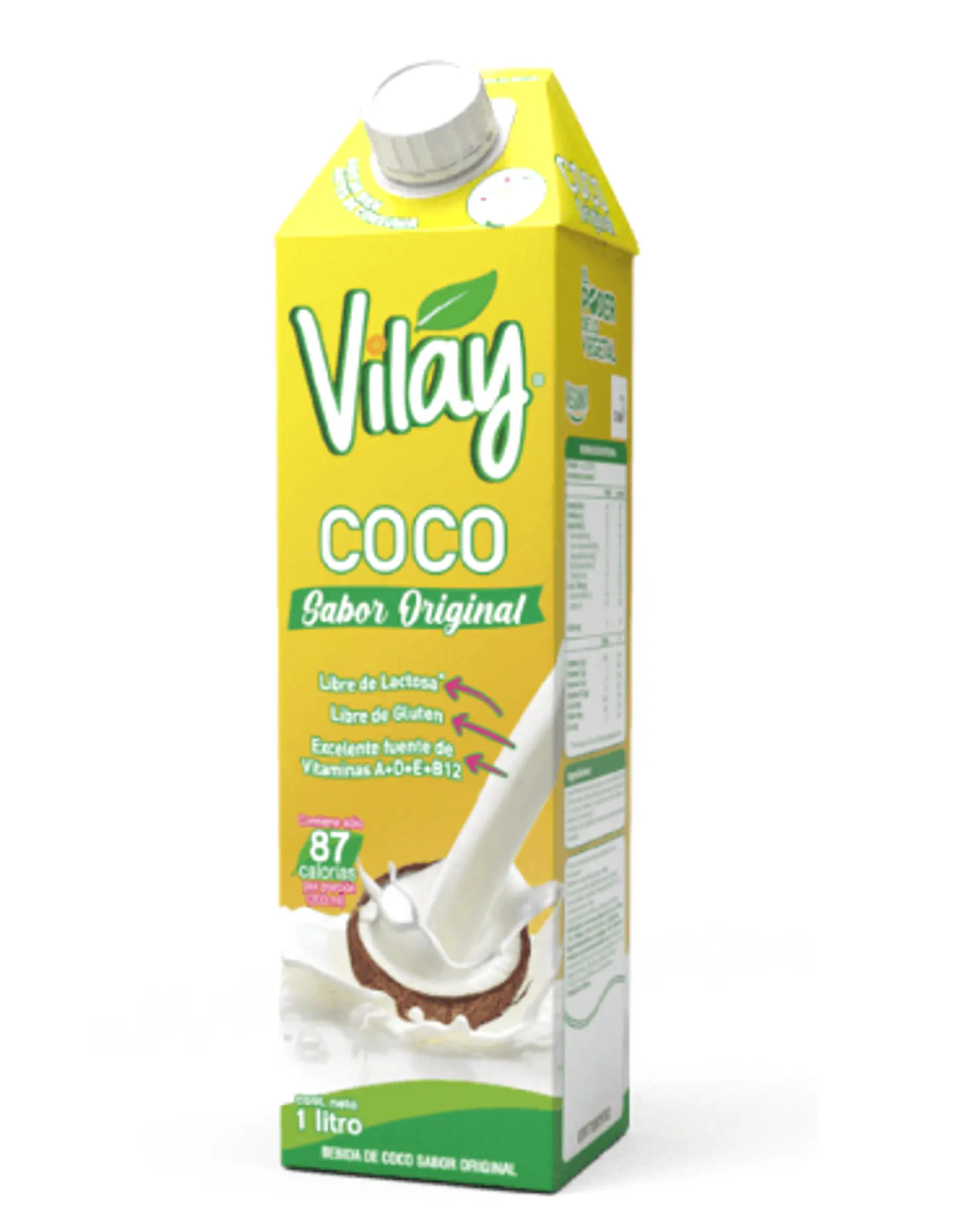 Leche de Coco Original 1lt Vilay 1