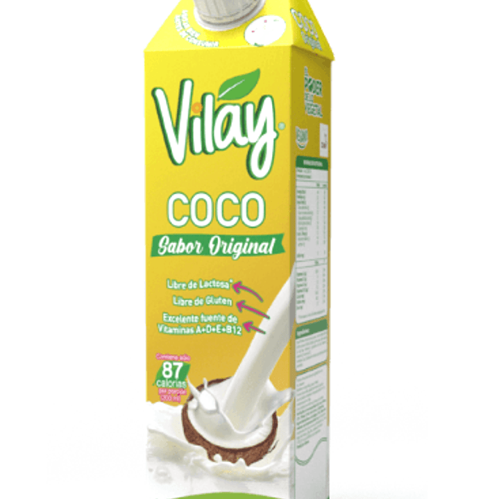 Leche de Coco Original 1lt Vilay 1