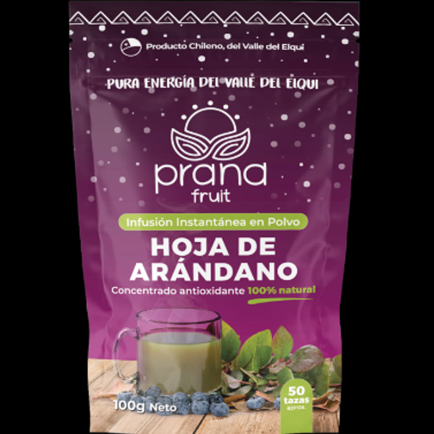 Infusion Hoja de Arandano 100gr - Prana Fruit 1